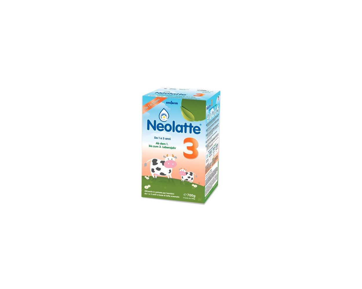 Neolatte 3 Bio Polvere per bambini da 1 a 3 anni 700g - Para-Farmacia  Bosciaclub