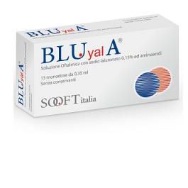 Bluyal A collirio umettante protettivo per occhi secchi 15 flaconcini  monodose